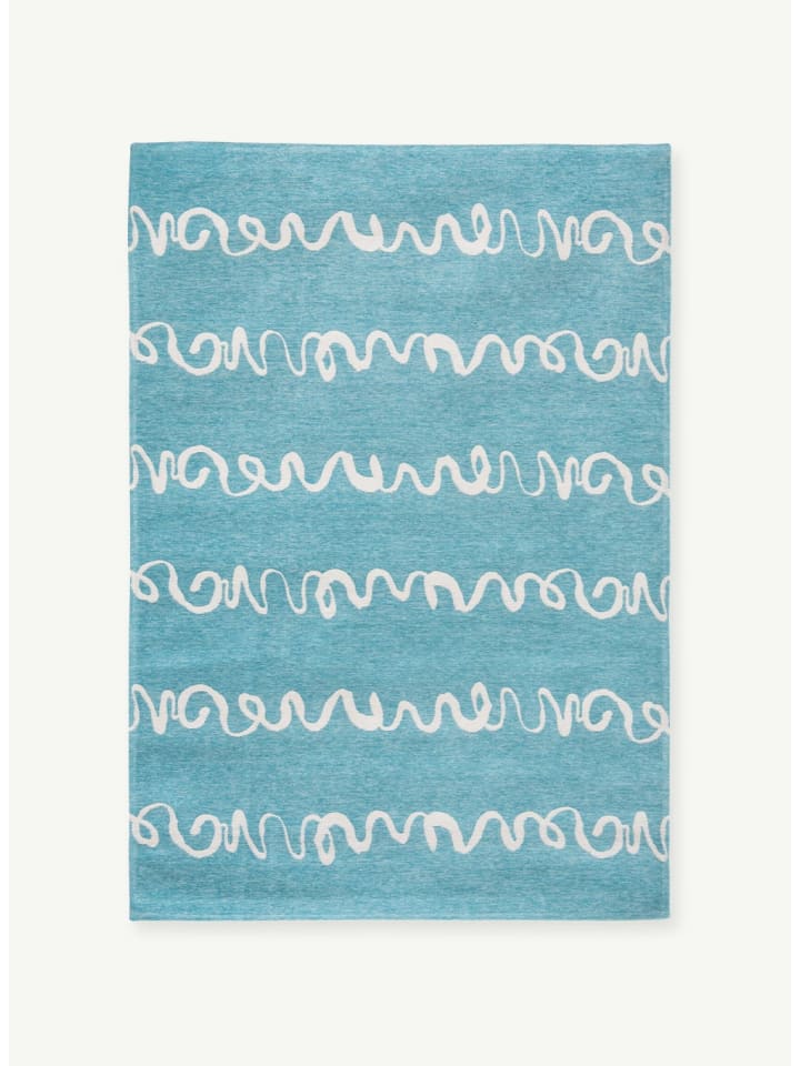Teppich 108807 in Blau