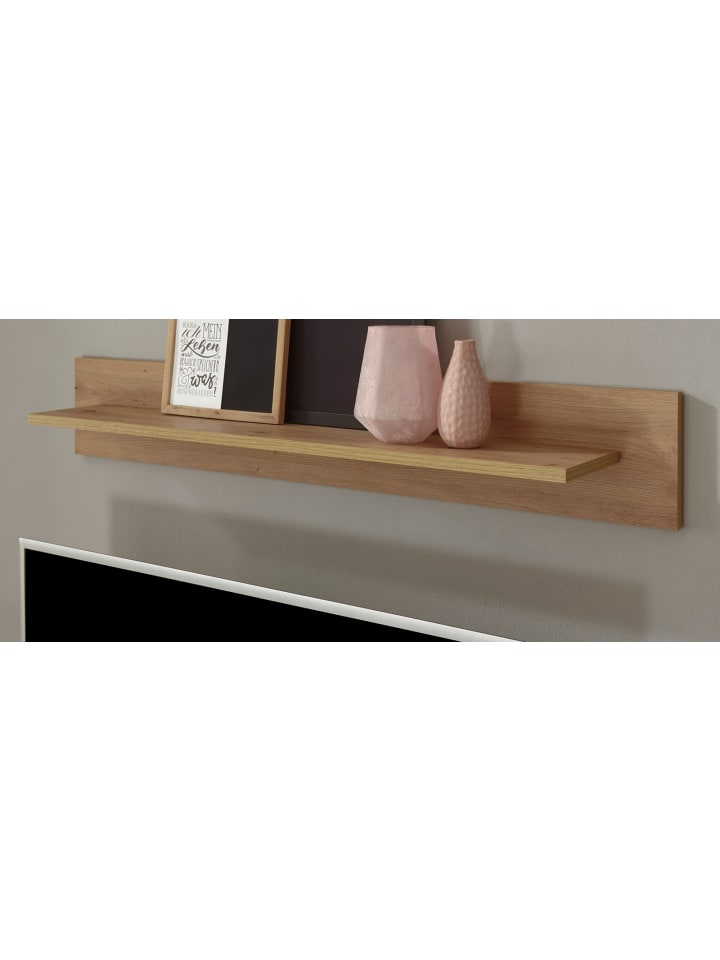 Wandboard Eiche Artisan 107 x 17 cm, Wandregal skandinavisch