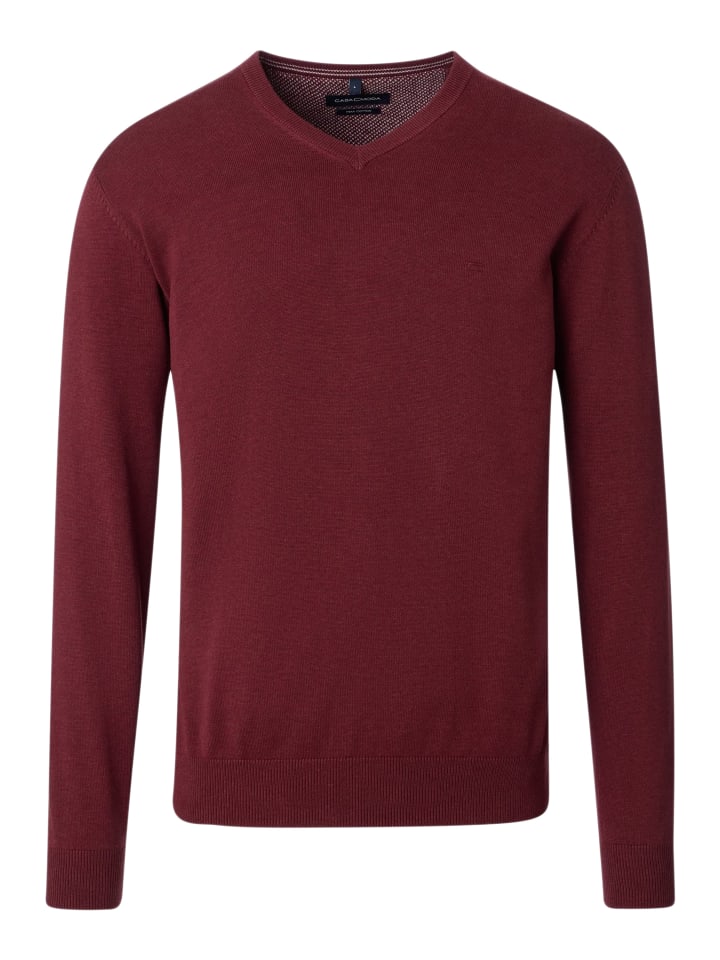 Pullover Basic in Rot