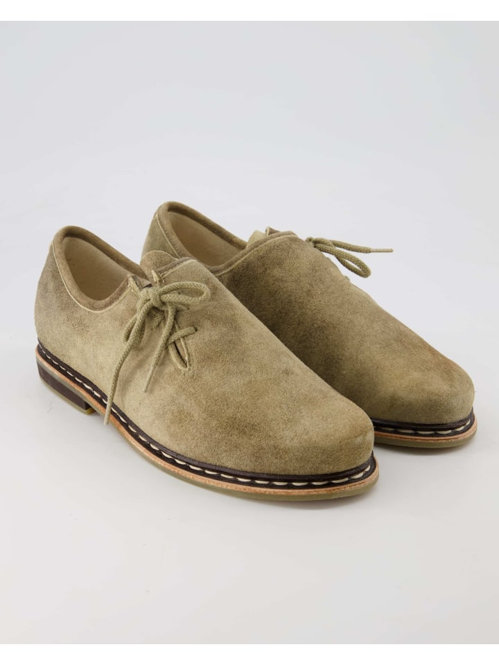 Haferlschuhe in Beige