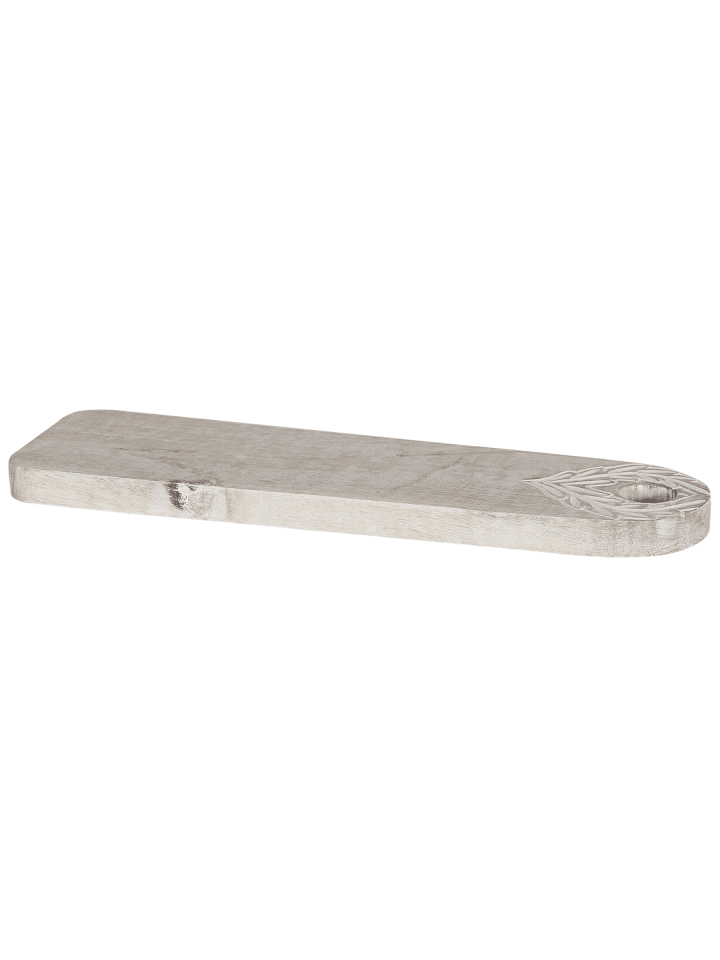 Serviergeschirr ASUAN in Braun/Weiß - (W) 41 x (H) 2 x (L) 12 cm