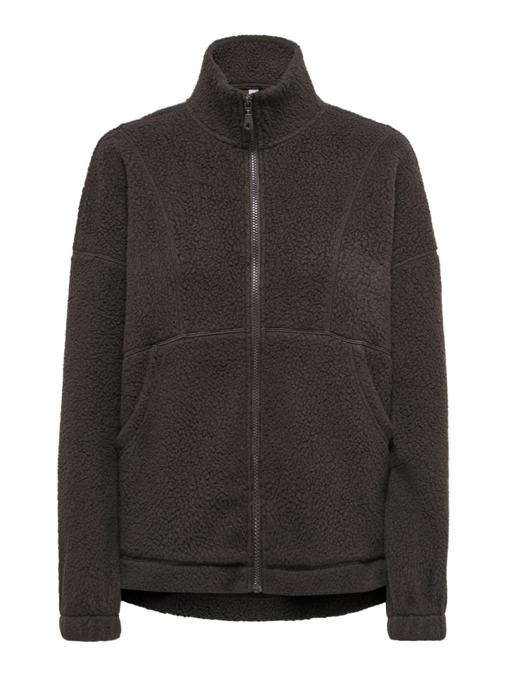 Fleece Sweatshirt in Chocolate Torte 1