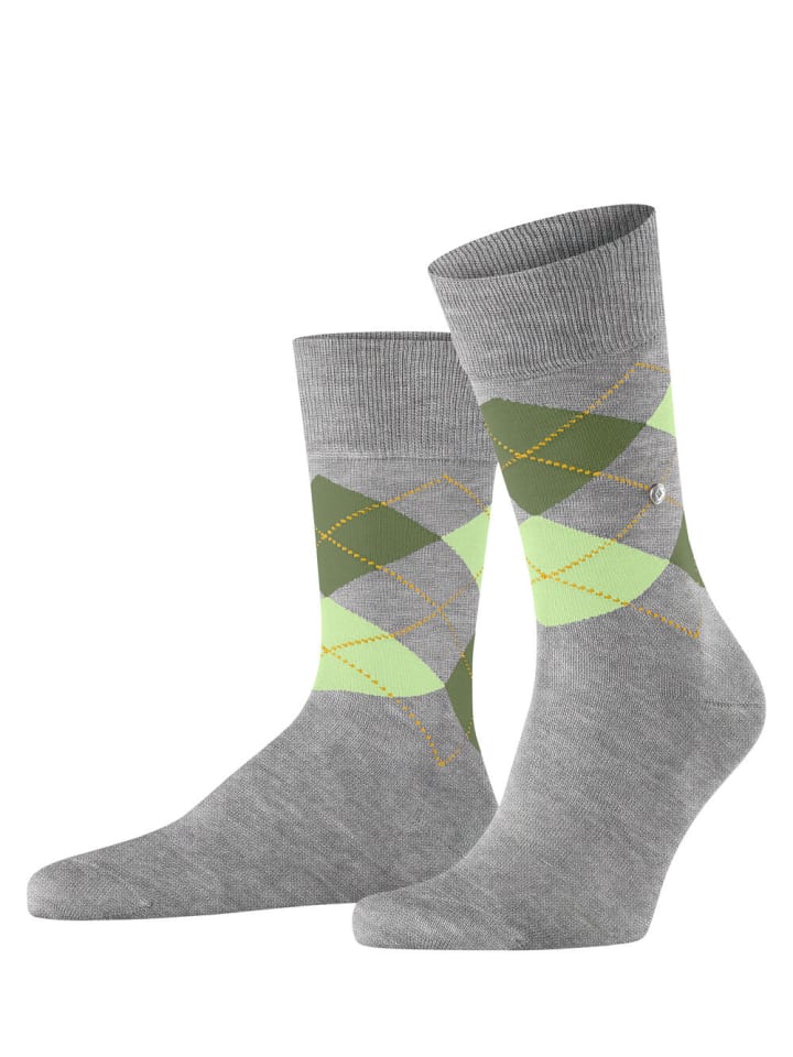 Socken Manchester in Light grey