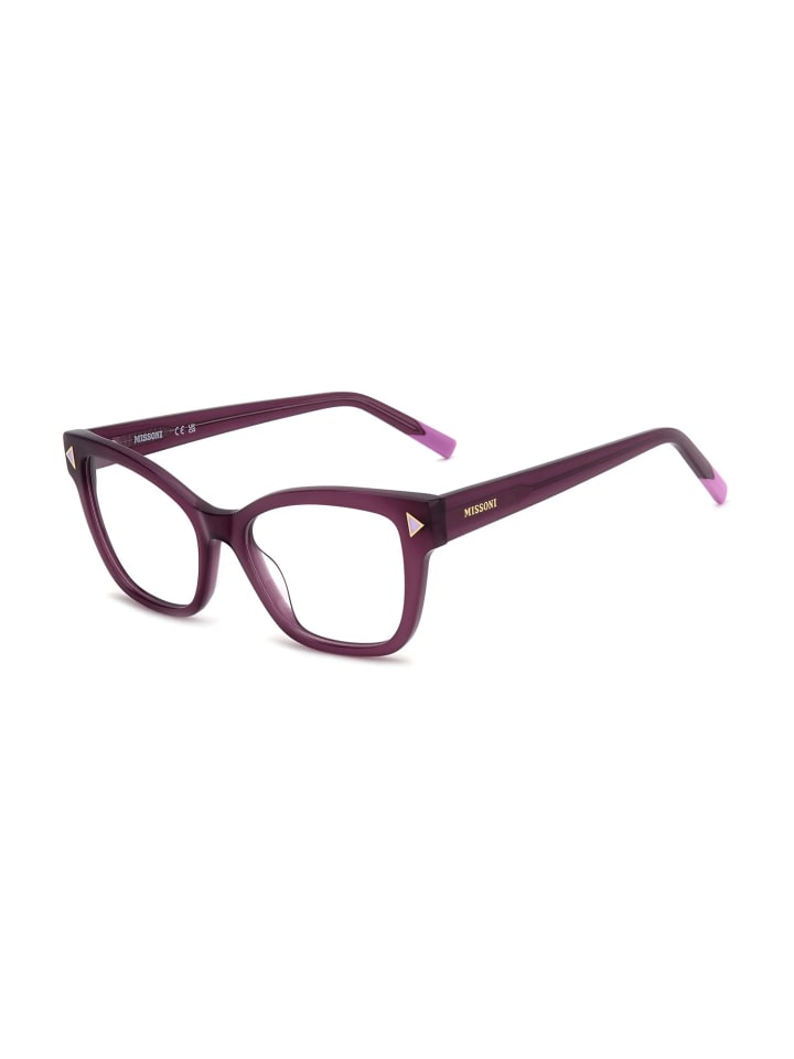 Damen Optische Fassungen Quadrat Lila