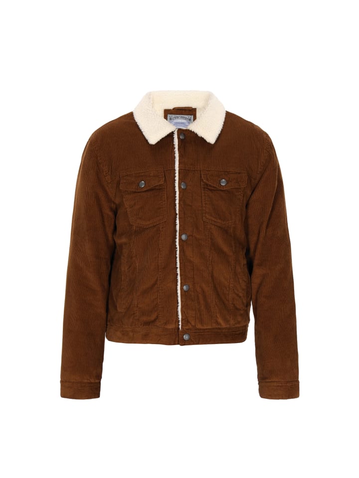 Men Jacket in brown