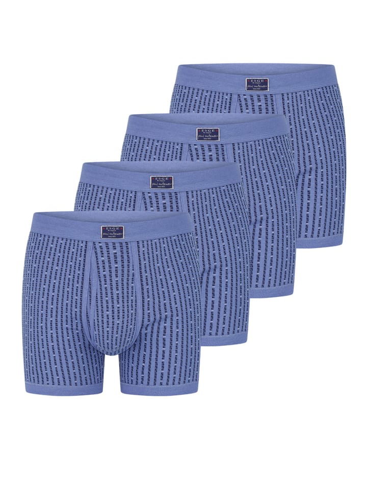 Retro Short / Pant Jeans in Blau
