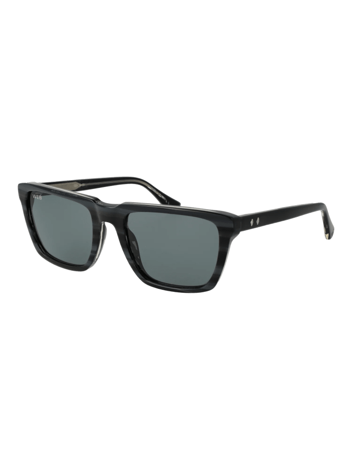 Herren Sonnenbrillen Quadrat Grau