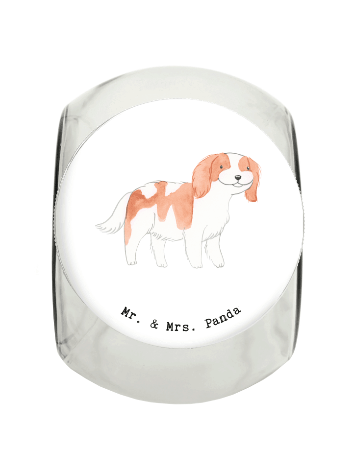 Leckerli Glas Cavalier King Charles Spaniel Leb... in Weiß