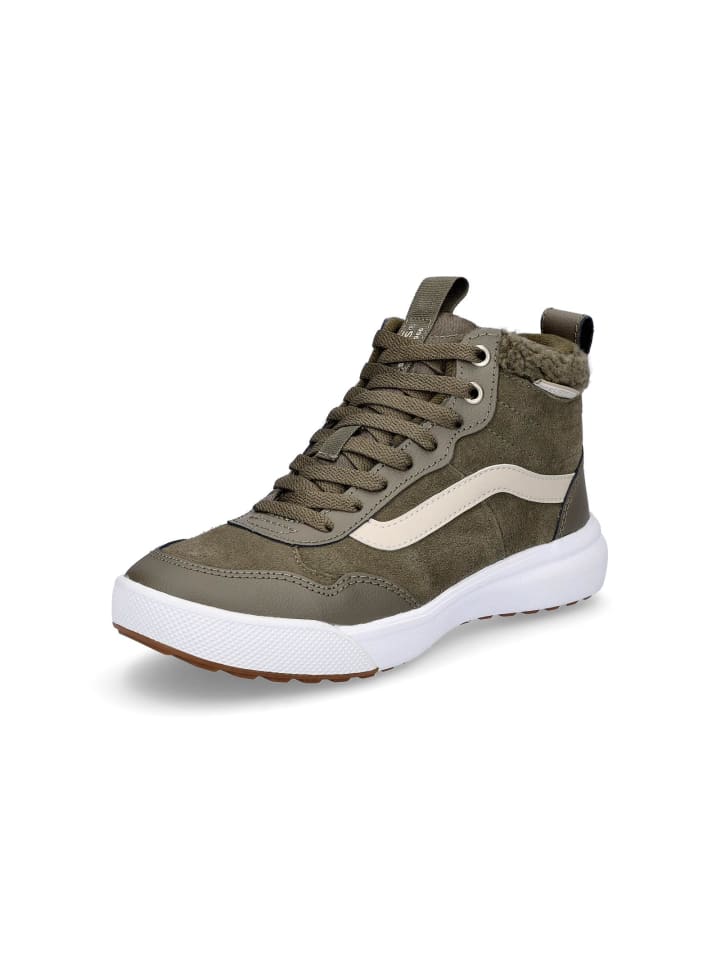 High-Top-Sneaker in grün