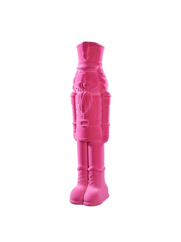 Butlers Nussknacker X-MAS beflockt in Pink