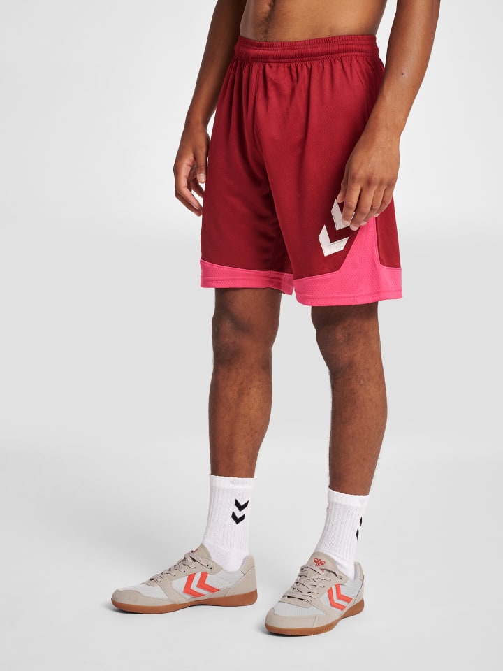 Kurze Hose Hmllead Herren in BIKING RED