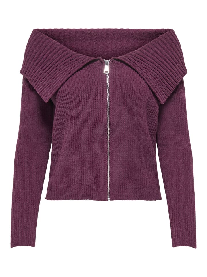 Strickpullover in Fig