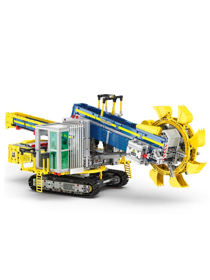 Reobrix 22017 Schaufelradbagger RC Klemmbaustein 3188 Teile ab 14 in Gelb