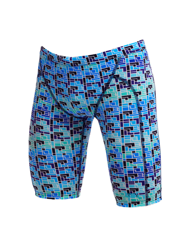 Jack Stack Jammer Badeshorts Chlor und Salzwasserbeständig in blau