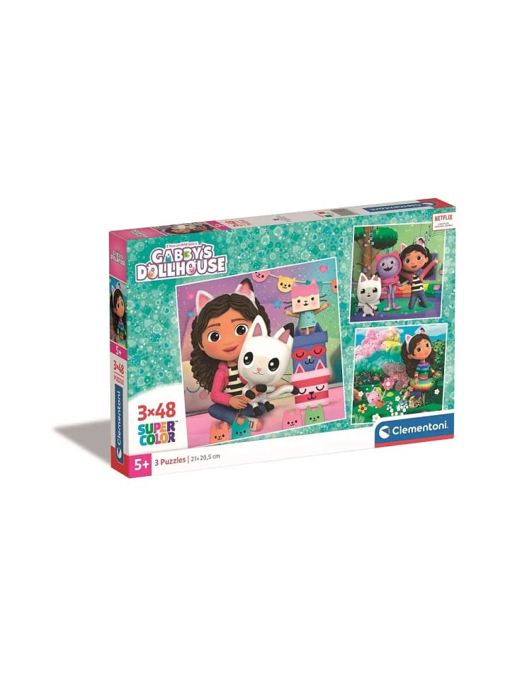 Playland 3x48 Stück Puzzle Clementoni