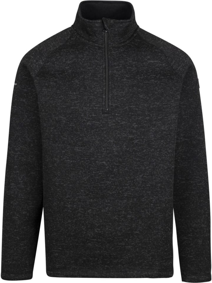 Fleecejacke/Fleecepullover "Corsham" in Schwarz
