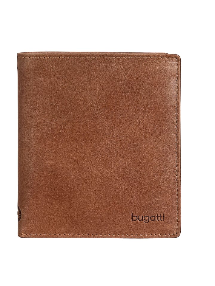 Volo Geldbörse Leder 11 cm cognac