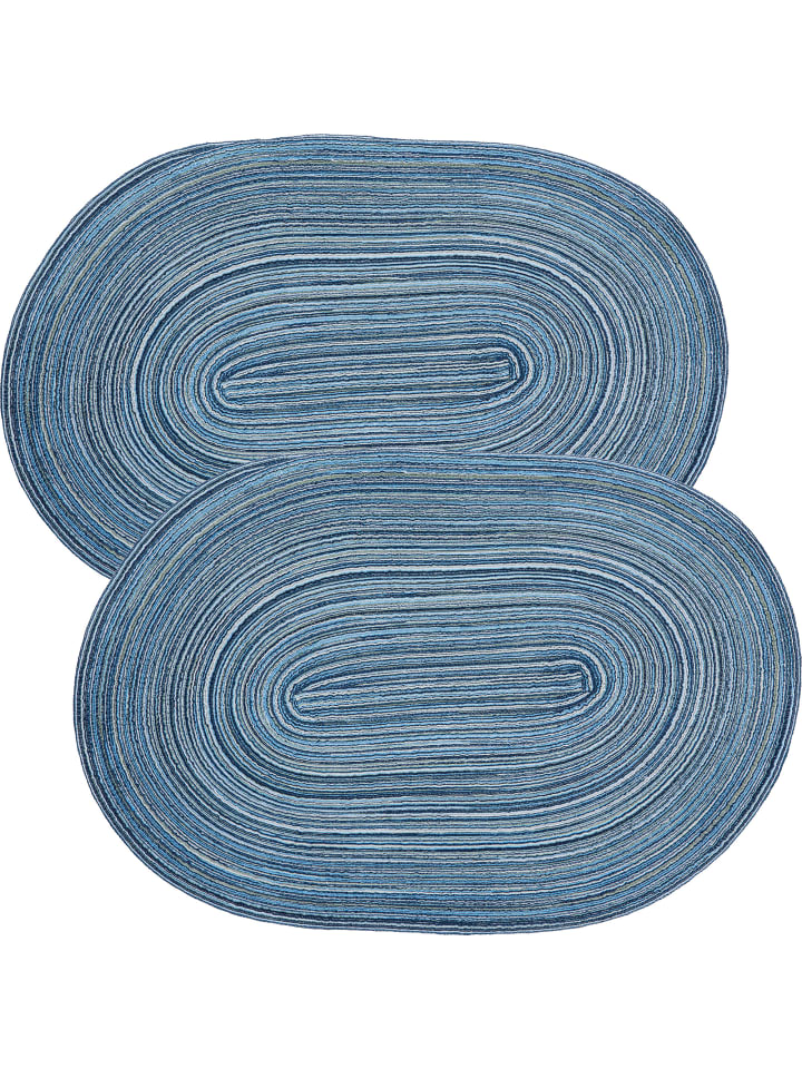 Tischset 2er-Pack Silves in blau