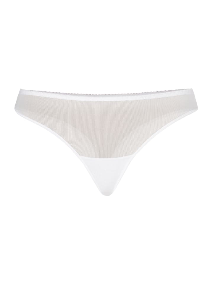 Mesh Tanga Nikola in weiß