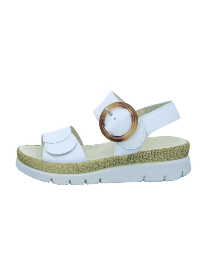 Komfort Sandalen in Weiß