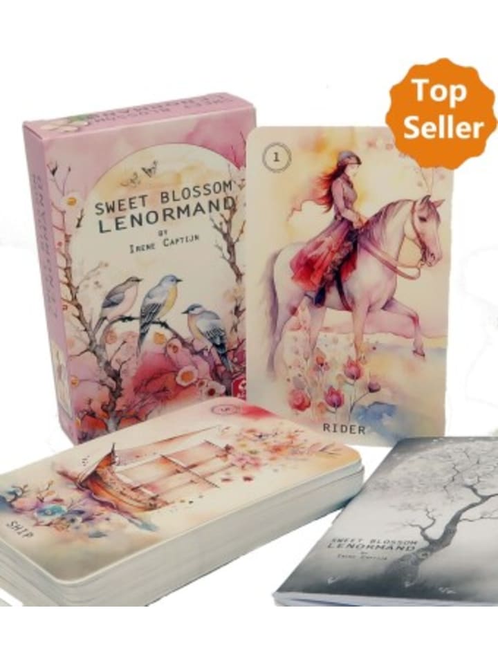 Buch - Sweet Blossom Lenormand GB (English), m. 1 Buch, m. 1 Beilage