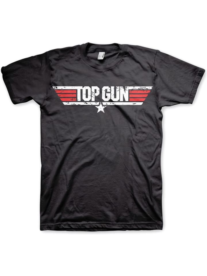 T-Shirt in Schwarz
