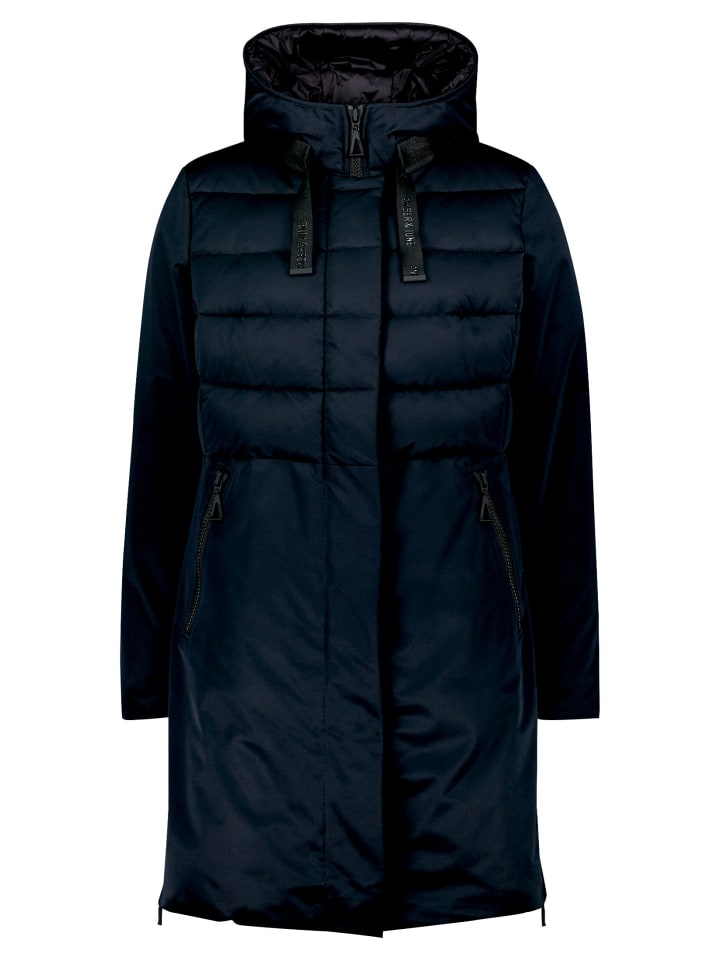 Winterjacke Kunstdaune in Dunkelblau