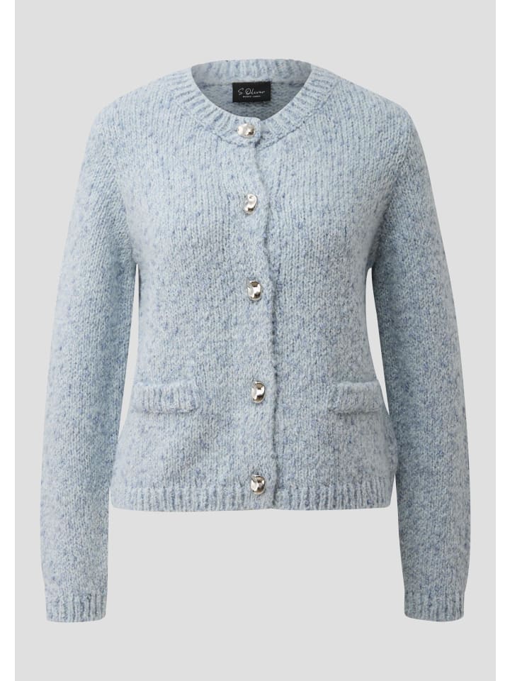 Strickjacke  in  54X3_hellblau