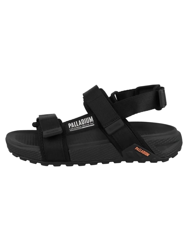 Sandale Offsandal Strap in schwarz