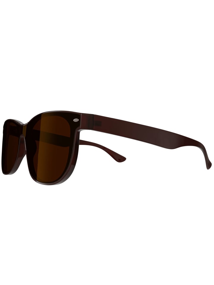 Sonnenbrille in Braun