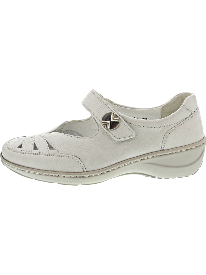 Kya Spangenballerina Beige
