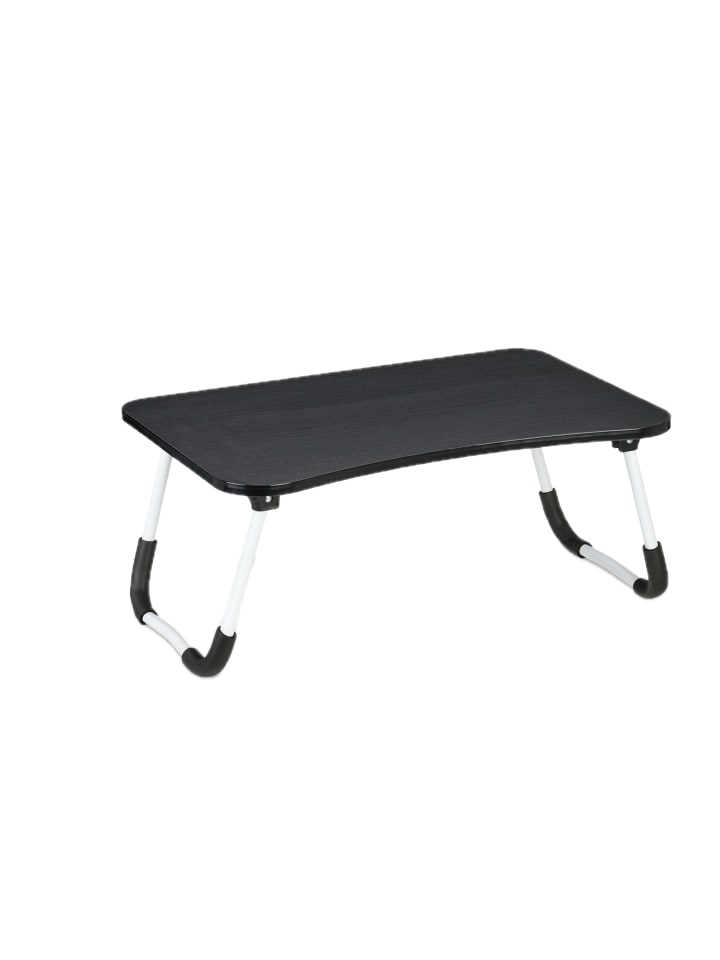 Laptoptisch in Schwarz - (B)63 x (H)26 x (T)40 cm