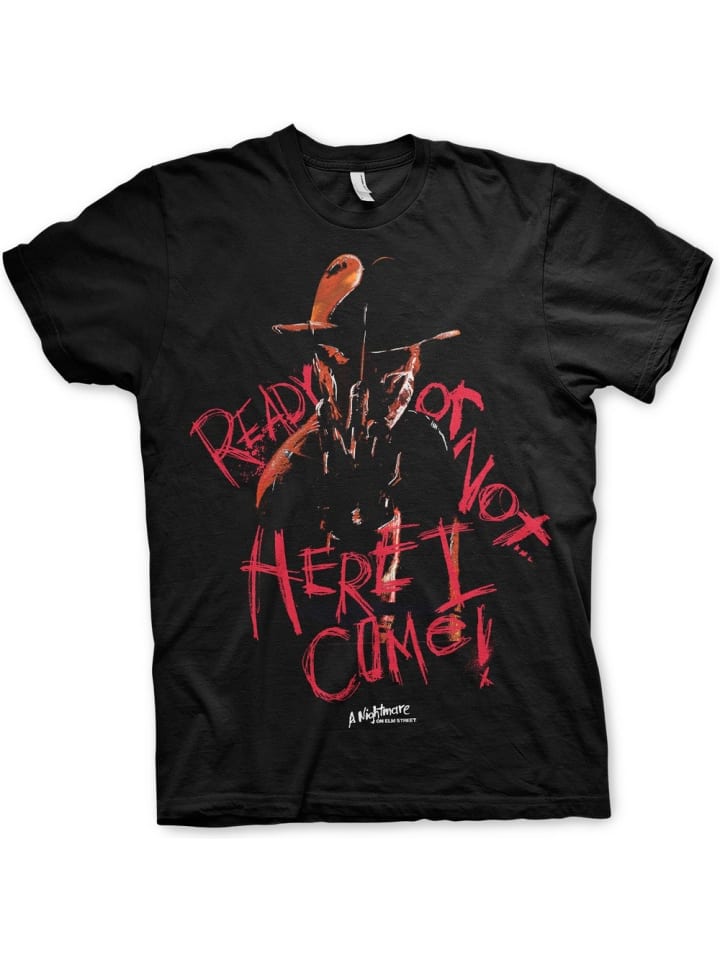T-Shirt in Schwarz