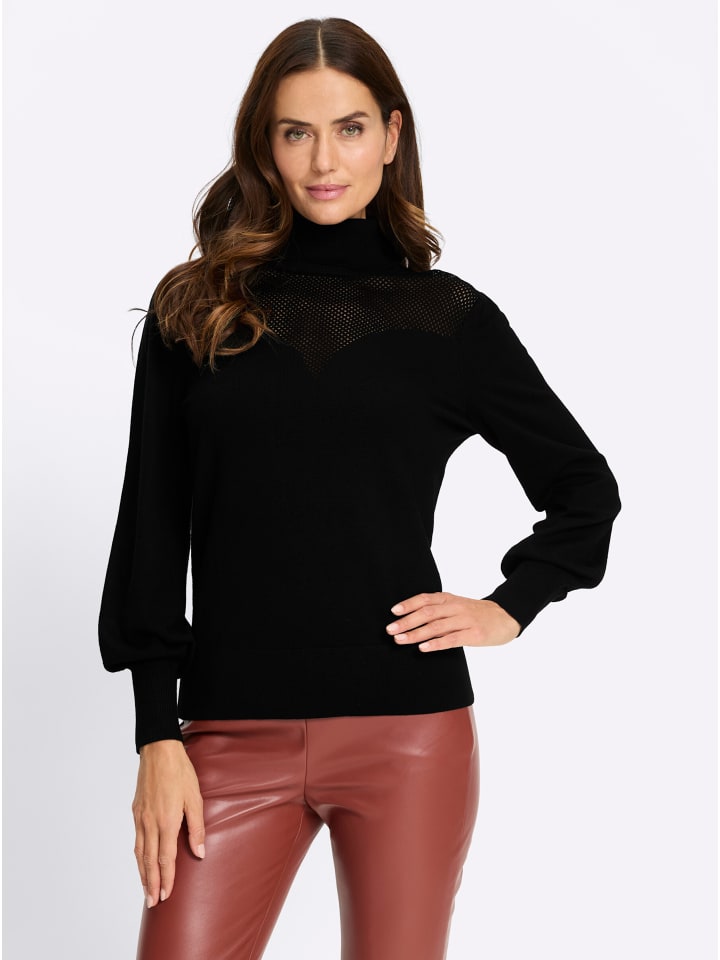 Pullover in schwarz