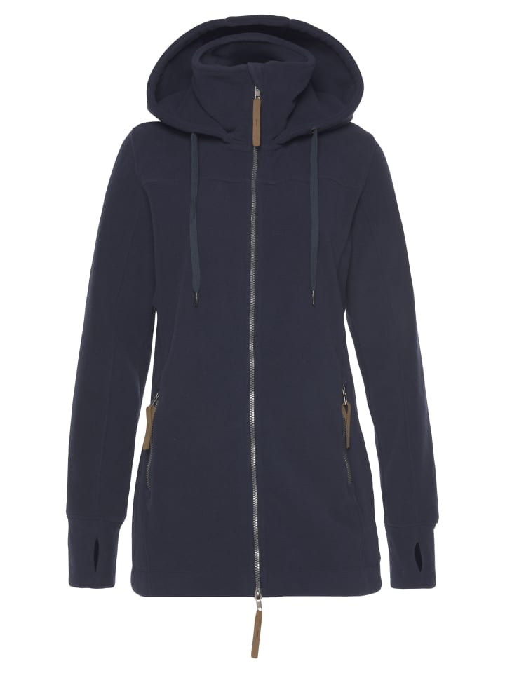 Fleecejacke in marine