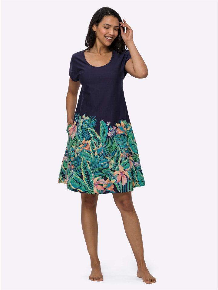 Sommerkleid in marine