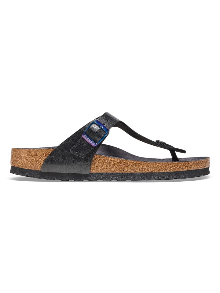 Birkenstock gizeh graceful licorice best sale