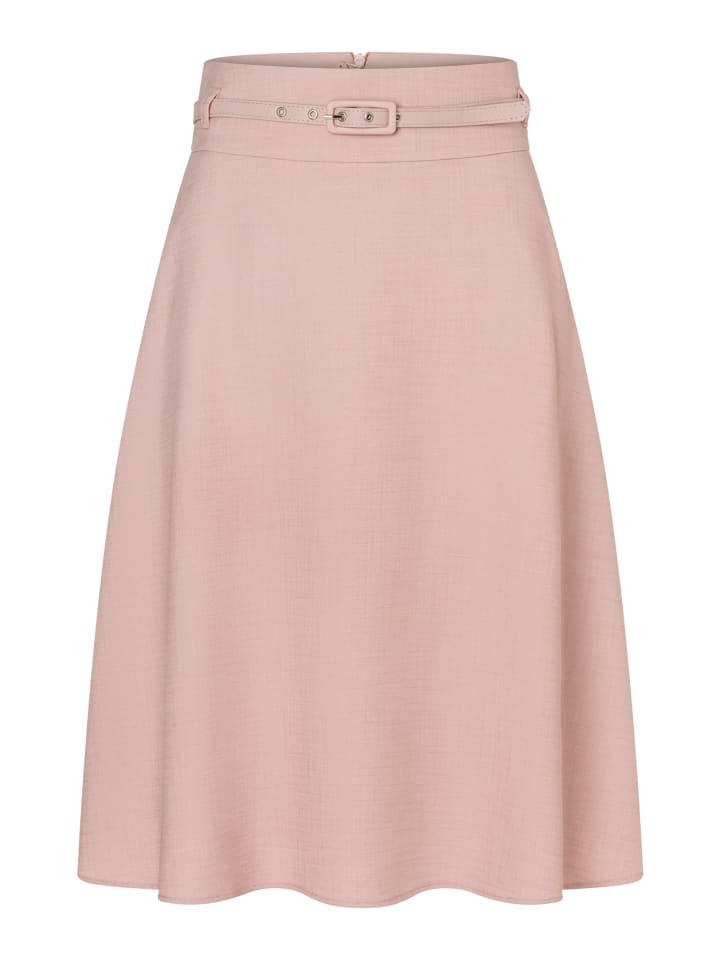 eleganter, vielseitiger Midirock in sorbet rose