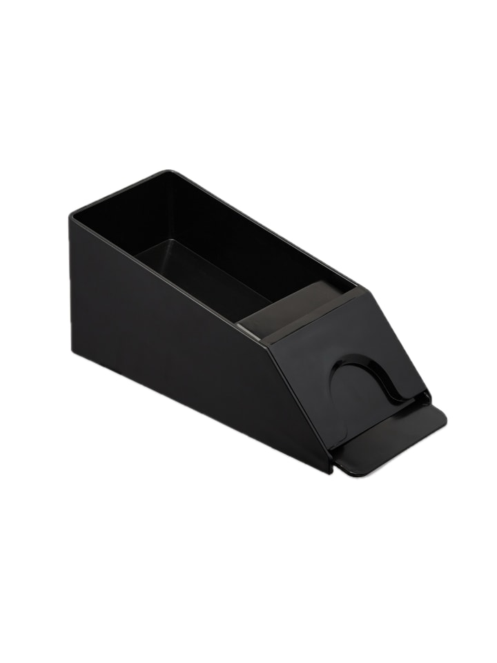 Kartenschlitten in Schwarz