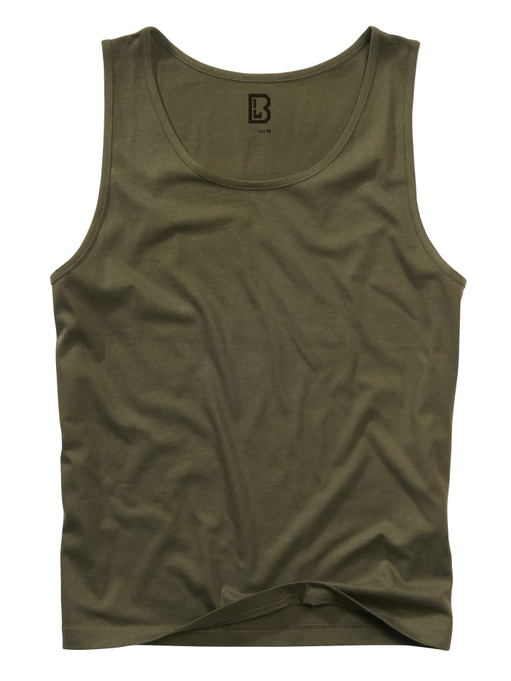 Sleeveless Shirt in olive