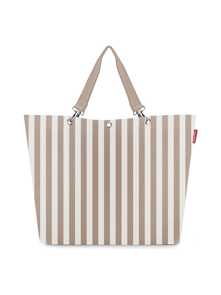 Shopper Tasche 68 cm summerstripes coffee