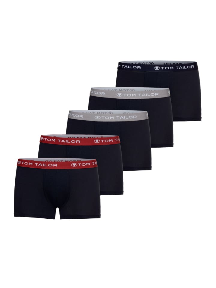 Hip Pants 5Er Pack Great Falls in blau-mittel-uni
