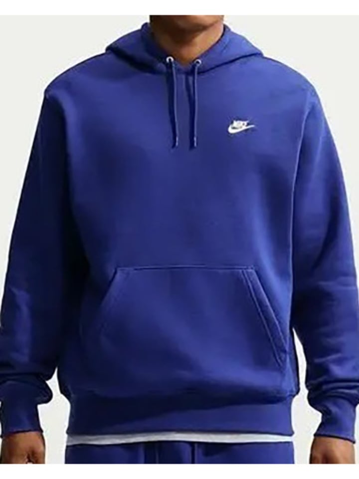 Sweatshirt in Deep Royal Blue/Deep Royal Blue/White