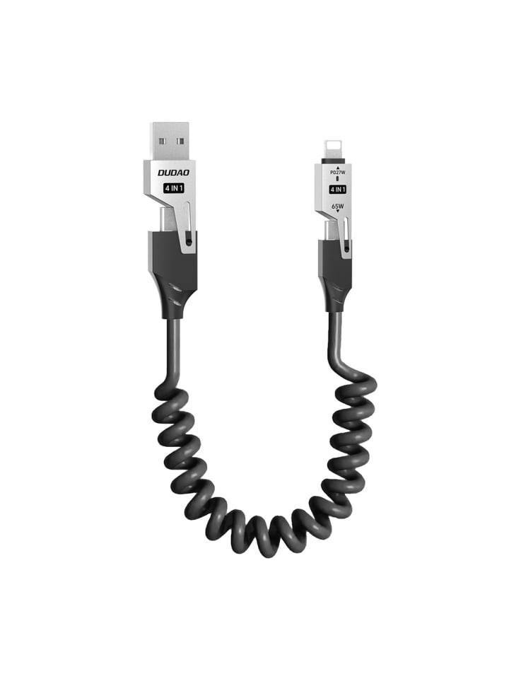 L20 Pro 4in1 USB-A/USB-C zu Lightning/USB-C Kabel