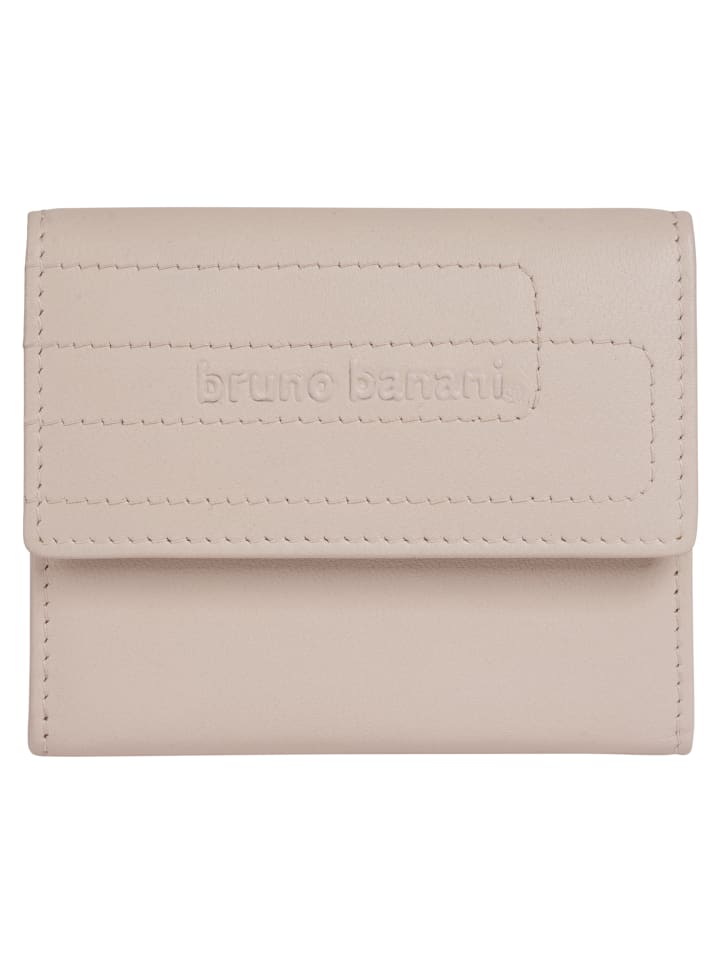 Geldbörse echt Leder in beige
