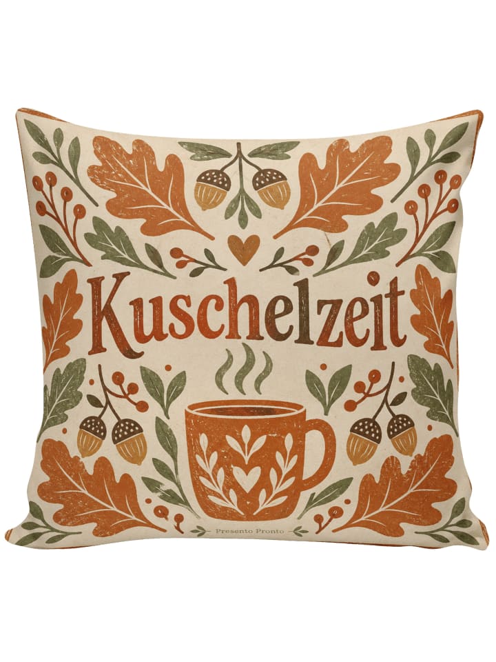 Zierkissen Herbstkissen Skandinavisch Design mi... in Weiß