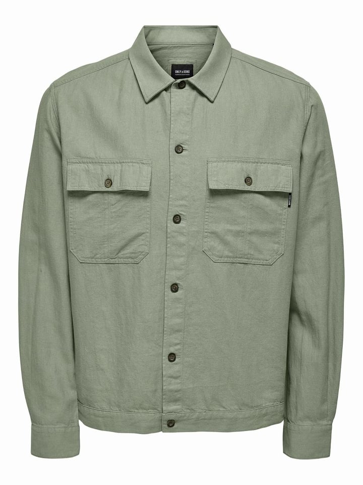Overshirt in Swamp 1