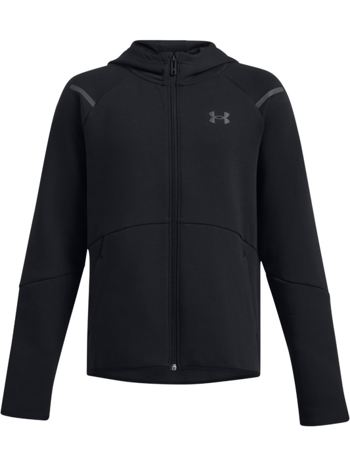 Fleecejacke/Fleecepullover "Ua B Unstoppable Flc Fz" in Schwarz