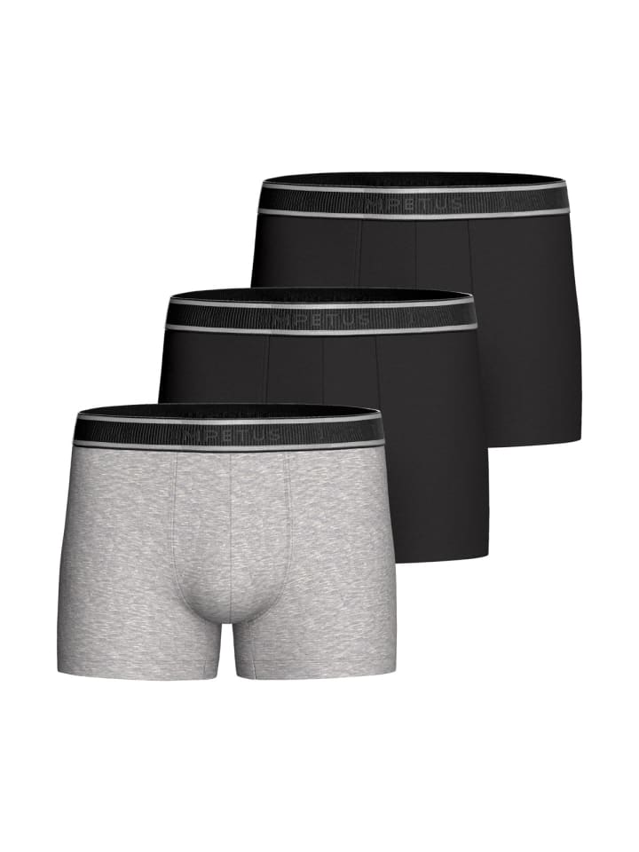 Boxershorts P230021 in schwarz