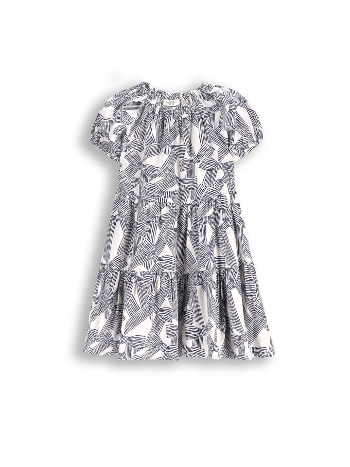 Stoffkleid in bunt